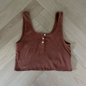 American Eagle Ribbed Tank Top